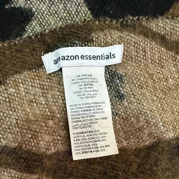 Amazon Essentials Women's Blanket Scarf Animal Print - Picture 13 of 14